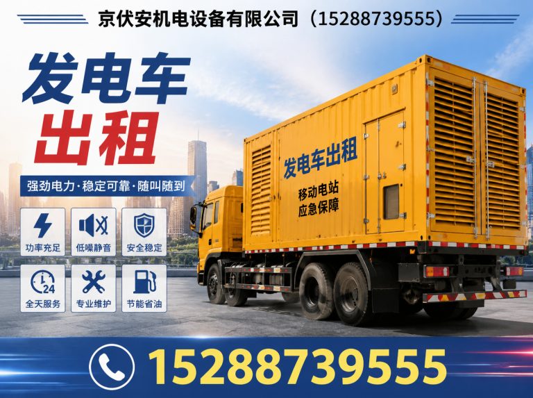 延边发电车租赁展示图