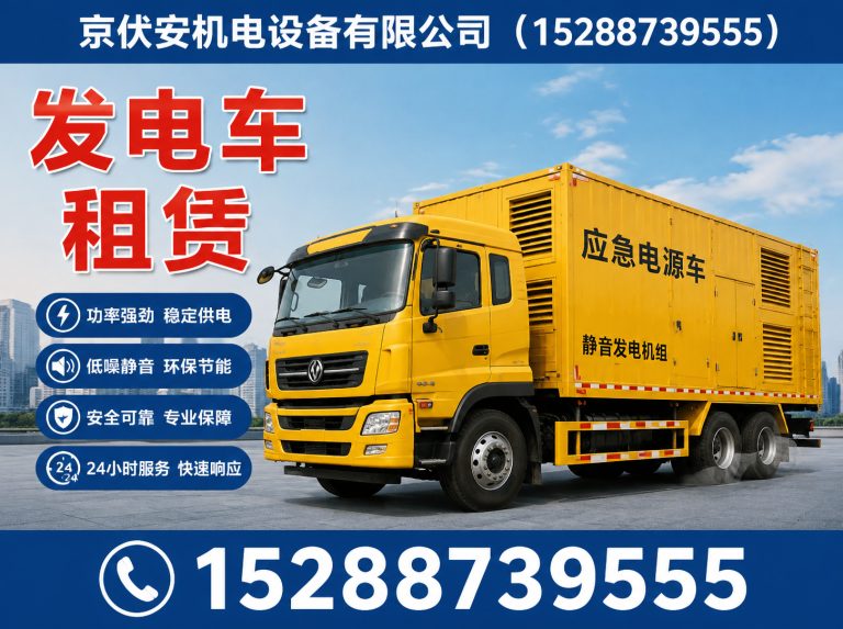 延边发电车出租展示图